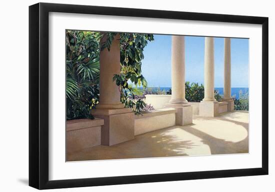 Island Columns-Alice Dalton Brown-Framed Art Print