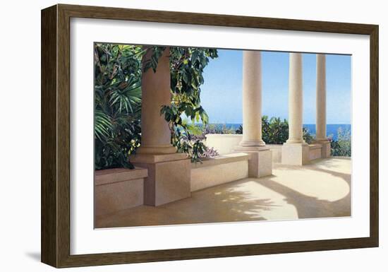 Island Columns-Alice Dalton Brown-Framed Art Print