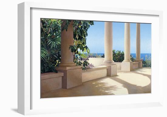 Island Columns-Alice Dalton Brown-Framed Art Print