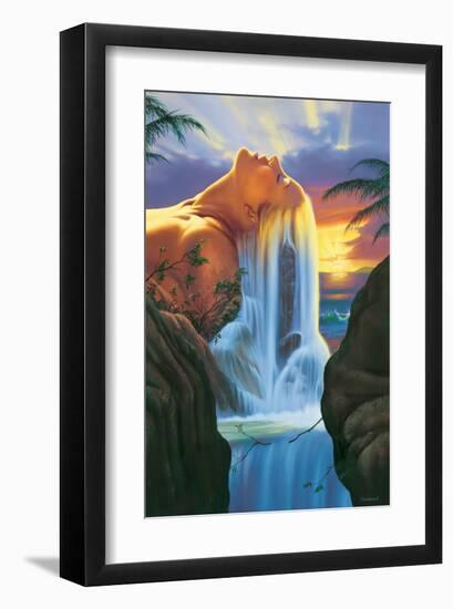 Island Dreams-Jim Warren-Framed Premium Giclee Print