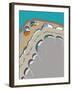 Island Droplets-Belen Mena-Framed Giclee Print