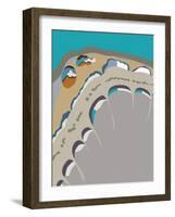 Island Droplets-Belen Mena-Framed Giclee Print