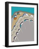 Island Droplets-Belen Mena-Framed Giclee Print