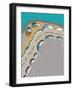 Island Droplets-Belen Mena-Framed Giclee Print