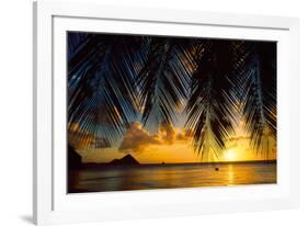 Island Evening I-Mike Toy-Framed Giclee Print