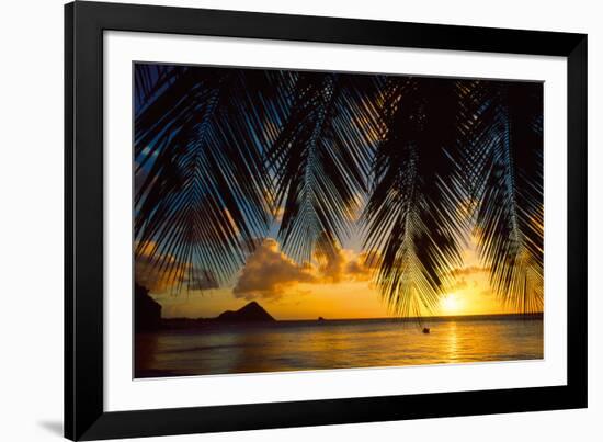 Island Evening I-Mike Toy-Framed Giclee Print