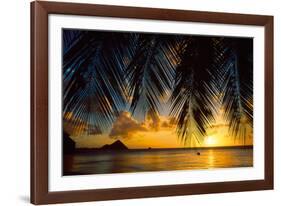 Island Evening I-Mike Toy-Framed Giclee Print