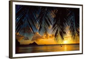 Island Evening I-Mike Toy-Framed Giclee Print