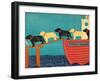 Island Ferry Mv-Stephen Huneck-Framed Giclee Print