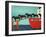 Island Ferry Nan All Black-Stephen Huneck-Framed Giclee Print