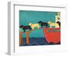 Island Ferry Nan-Stephen Huneck-Framed Giclee Print