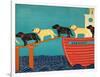 Island Ferry Nan-Stephen Huneck-Framed Giclee Print