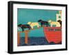 Island Ferry Outer Banks-Stephen Huneck-Framed Giclee Print