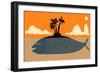 Island Fish-Complot-Framed Art Print