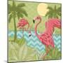 Island Flamingo II-Paul Brent-Mounted Art Print