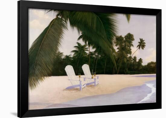 Island Hideaway-Diane Romanello-Framed Art Print