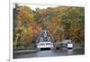 Island Home in Autumn, American Narrows, New York, USA-Cindy Miller Hopkins-Framed Photographic Print