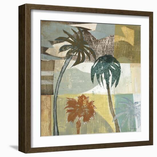 Island Hop I-David Dauncey-Framed Giclee Print