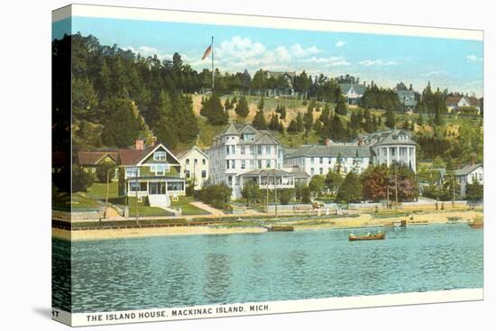 Island House, Mackinac Island, Michigan-null-Stretched Canvas