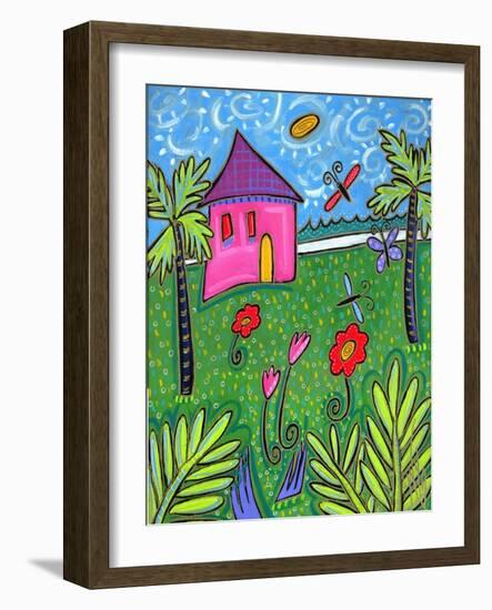 Island House-Wyanne-Framed Giclee Print