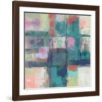 Island Hues I Crop Bright-Silvia Vassileva-Framed Art Print