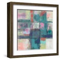 Island Hues I Crop Bright-Silvia Vassileva-Framed Art Print