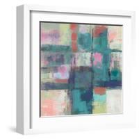 Island Hues I Crop Bright-Silvia Vassileva-Framed Art Print