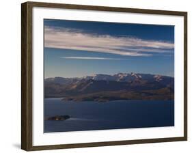 Island in a Lake, Lake Nahuel Huapi, San Carlos De Bariloche, Rio Negro Province, Patagonia-null-Framed Photographic Print