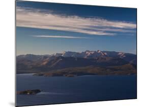 Island in a Lake, Lake Nahuel Huapi, San Carlos De Bariloche, Rio Negro Province, Patagonia-null-Mounted Photographic Print