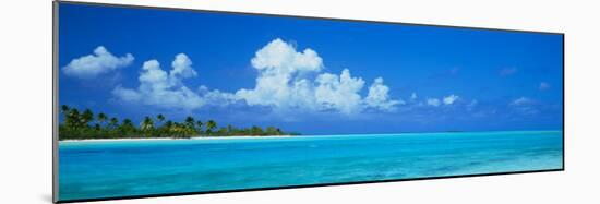 Island in the Ocean, Polynesia-null-Mounted Photographic Print