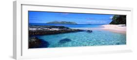 Island in the Sea, Veidomoni Beach, Mamanuca Islands, Fiji-null-Framed Photographic Print