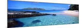 Island in the Sea, Veidomoni Beach, Mamanuca Islands, Fiji-null-Mounted Photographic Print