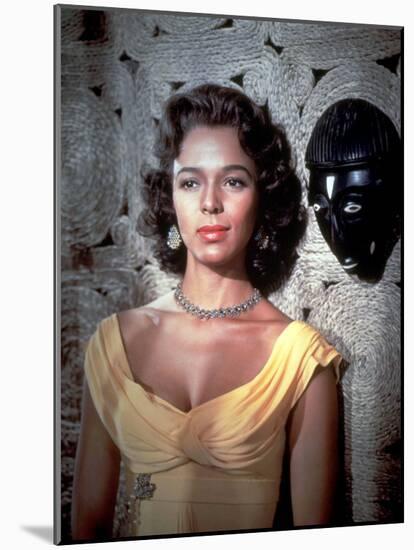 Island in the Sun, Dorothy Dandridge, c.1957-null-Mounted Photo