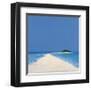 Island in the Sun II-Werner Eick-Framed Art Print