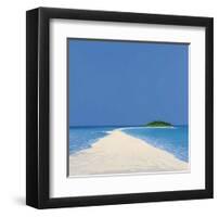 Island in the Sun II-Werner Eick-Framed Art Print