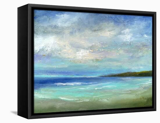 Island Inlet-Sheila Finch-Framed Stretched Canvas