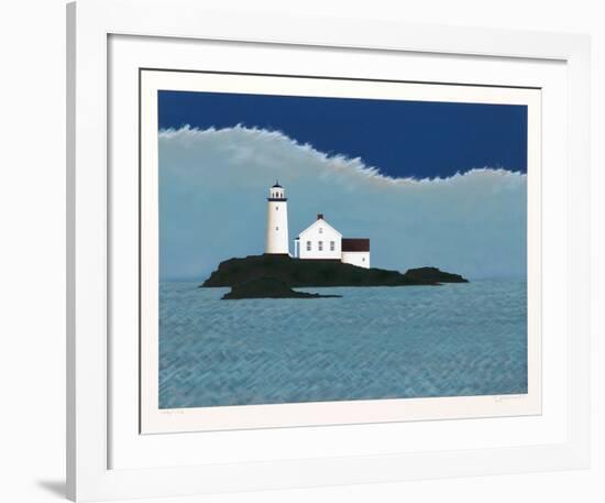 Island Lighthouse-Theodore Jeremenko-Framed Limited Edition