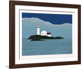 Island Lighthouse-Theodore Jeremenko-Framed Limited Edition