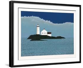 Island Lighthouse-Theodore Jeremenko-Framed Limited Edition