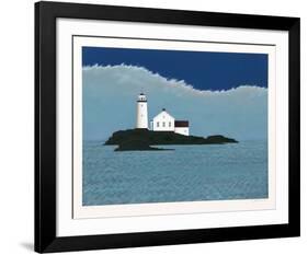 Island Lighthouse-Theodore Jeremenko-Framed Limited Edition