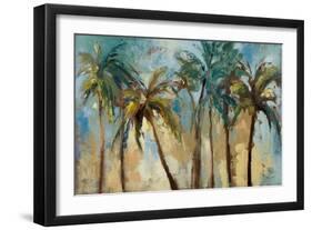 Island Morning Palms-Lanie Loreth-Framed Art Print