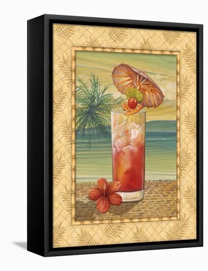 Island Nectar III-Charlene Audrey-Framed Stretched Canvas