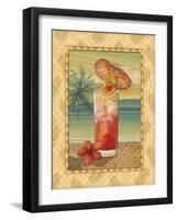 Island Nectar III-Charlene Audrey-Framed Art Print
