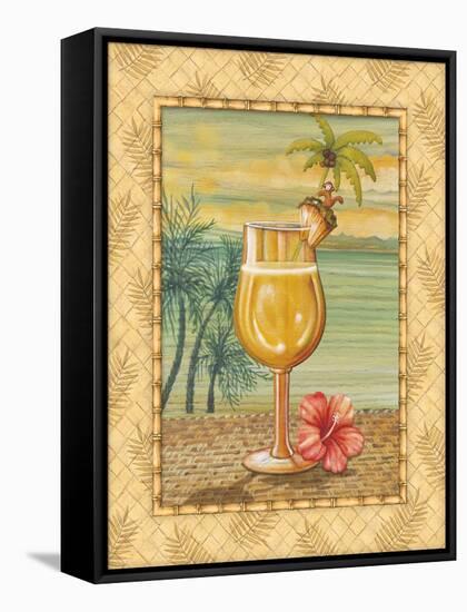 Island Nectar IV-Charlene Audrey-Framed Stretched Canvas