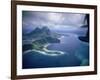 Island of Bora Bora; Part of South Seas Photo Essay-null-Framed Photographic Print