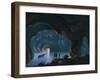 Island of Capri, the Blue Grotto, Gouache-null-Framed Giclee Print