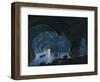 Island of Capri, the Blue Grotto, Gouache-null-Framed Giclee Print