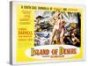 Island of Desire, Tab Hunter, Linda Darnell, 1952-null-Stretched Canvas