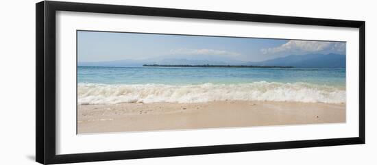 Island of Gili Air, with Gili Meno Beach in the Foreground, Gili Islands, Indonesia, Southeast Asia-Matthew Williams-Ellis-Framed Photographic Print