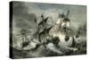 Island of Grenade July 1779-null-Stretched Canvas